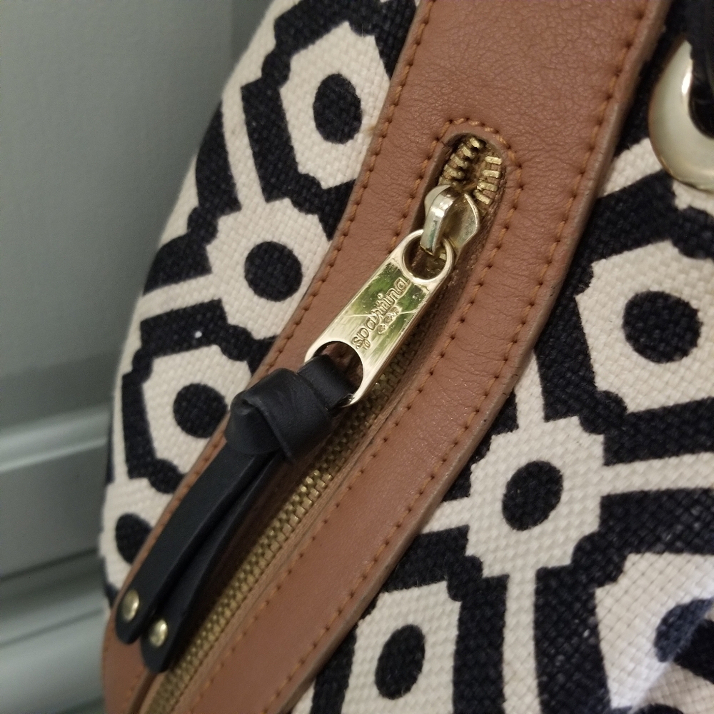 Spartina 449 "Pender" Color Block Drawstring Tote - image 8